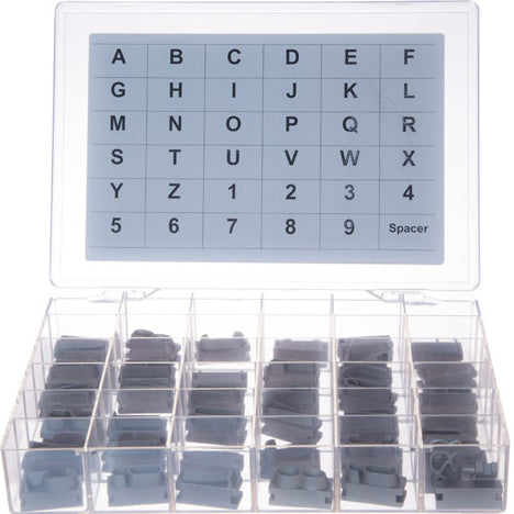 1″ Tall Characters – Stainless Steel Interchangeable Letters, Numbers, and Other Characters