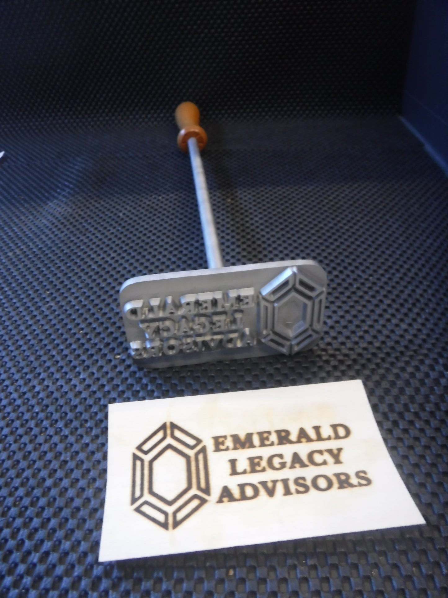 Custom Steel Logo Branding Irons - Any Logo or Design, Flame Heated