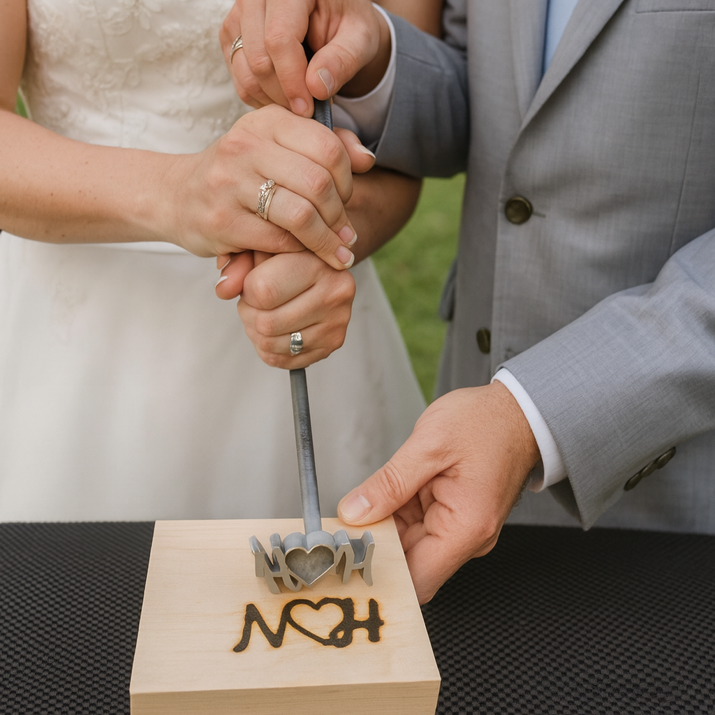 Wedding Ceremony Branding Irons: A Timeless Way to Seal Your “I Do”