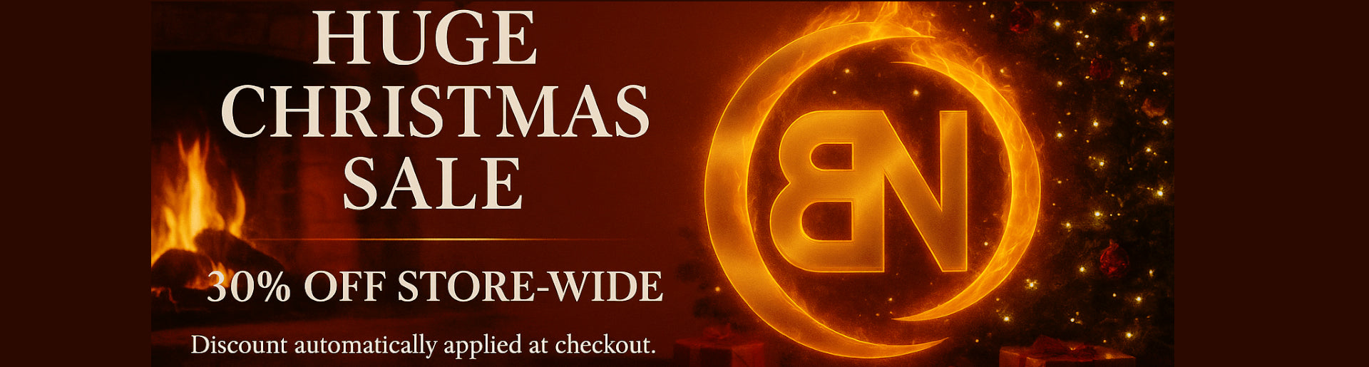 Christmas Sale 30% Off Store-wide 