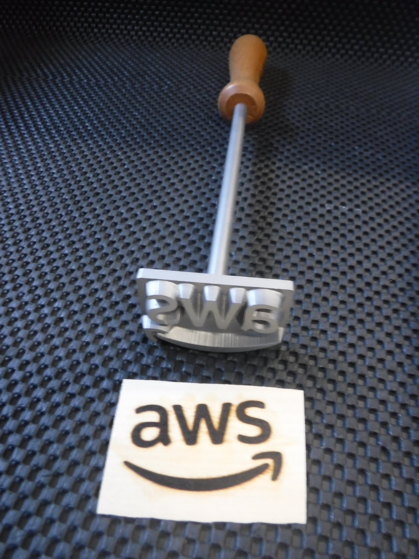 Custom Steel Logo Branding Irons - Any Logo or Design, Flame Heated