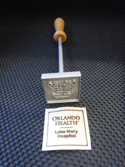 Custom Steel Logo Branding Irons - Any Logo or Design, Flame Heated