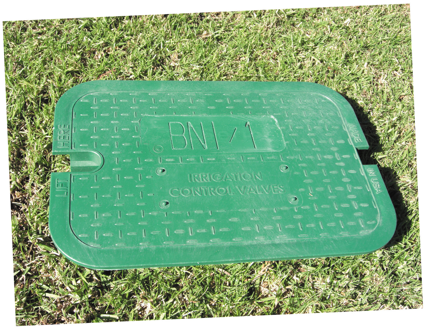 Ag Irrigation Valve Box Branding Torch VB2x5 - holds 5 of our 2" tall characters