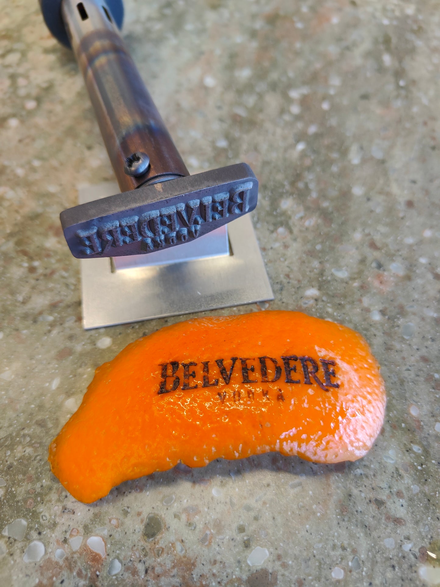 Zest Branding Irons – Custom Logo Fruit Peel Marker