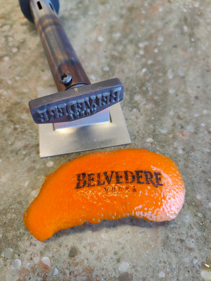 Zest Branding Irons – Custom Logo Fruit Peel Marker