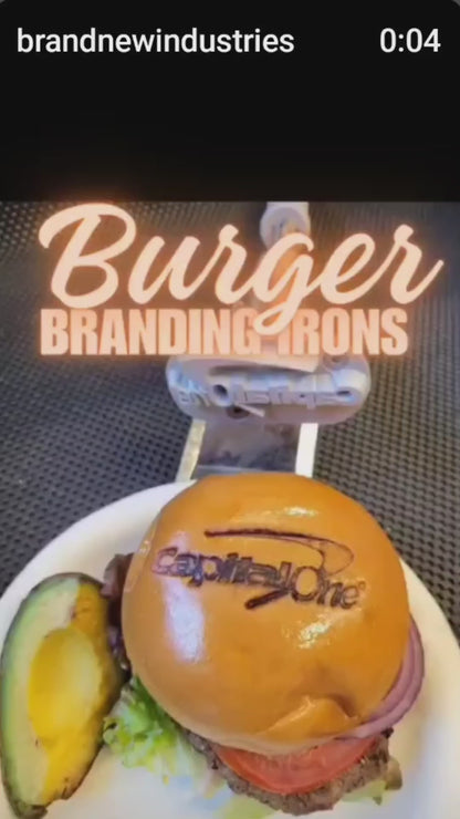 Custom Electric Burger Bun Branding Irons - Any Design