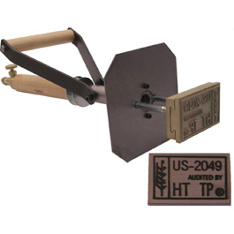 Pallet Branding Iron Heat Treat Stamp Propane Branding Kit - BrandNew  Industries