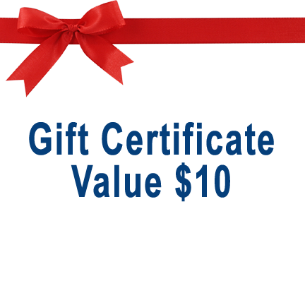 $10 Gift Certificate